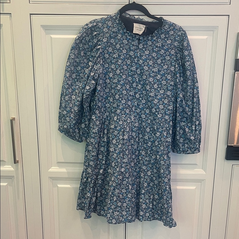 Floral Blue Dress